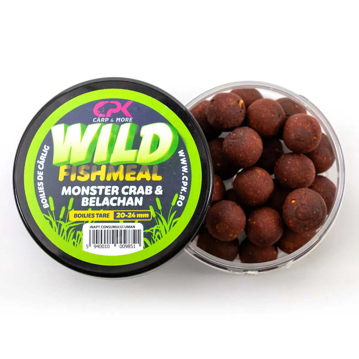 CPK BOLIES CARLIG WILD CARP FISHMEAL 20 & 24mm TARI