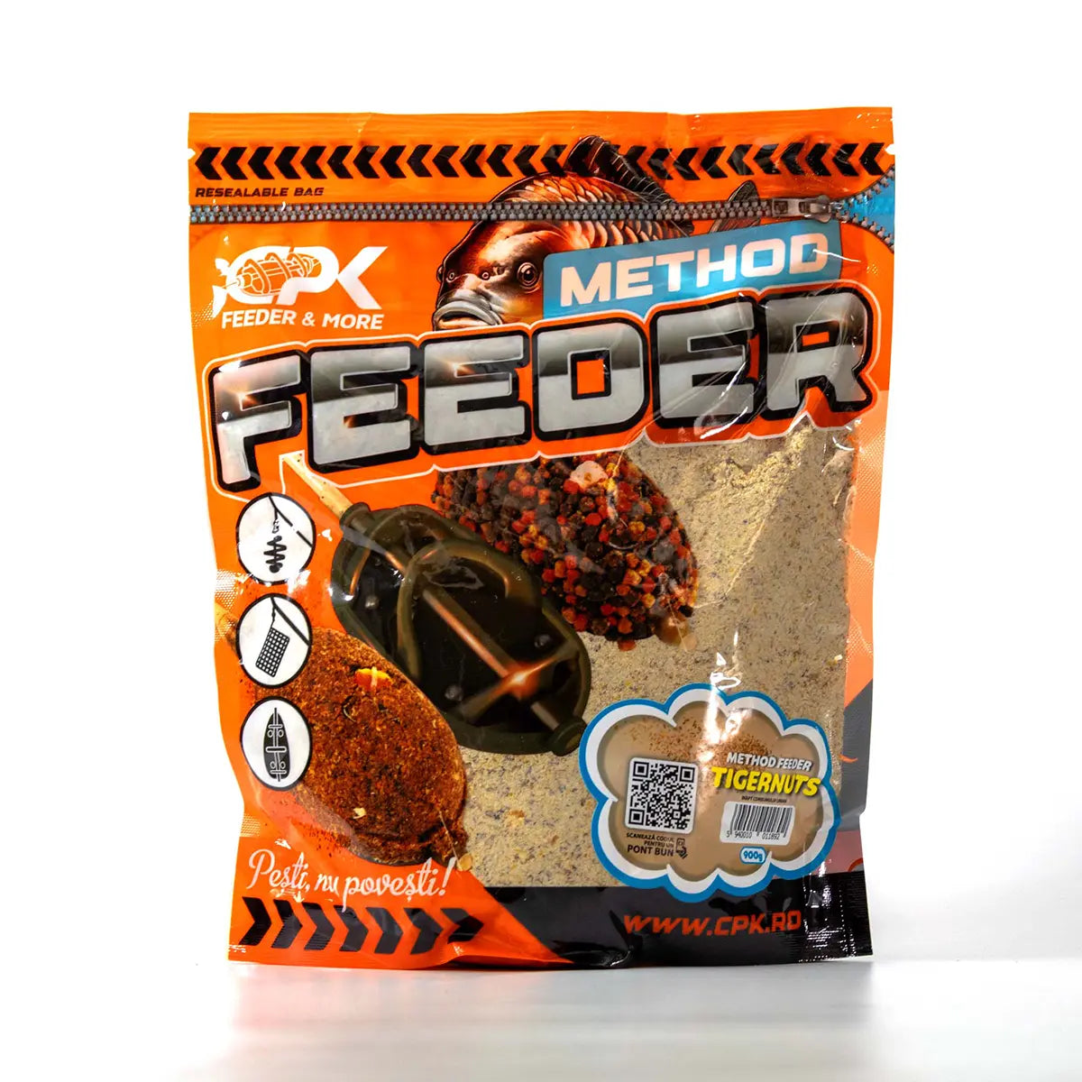 CPK GROUNDBAIT METHOD FEEDER TIGER NUTS 900g