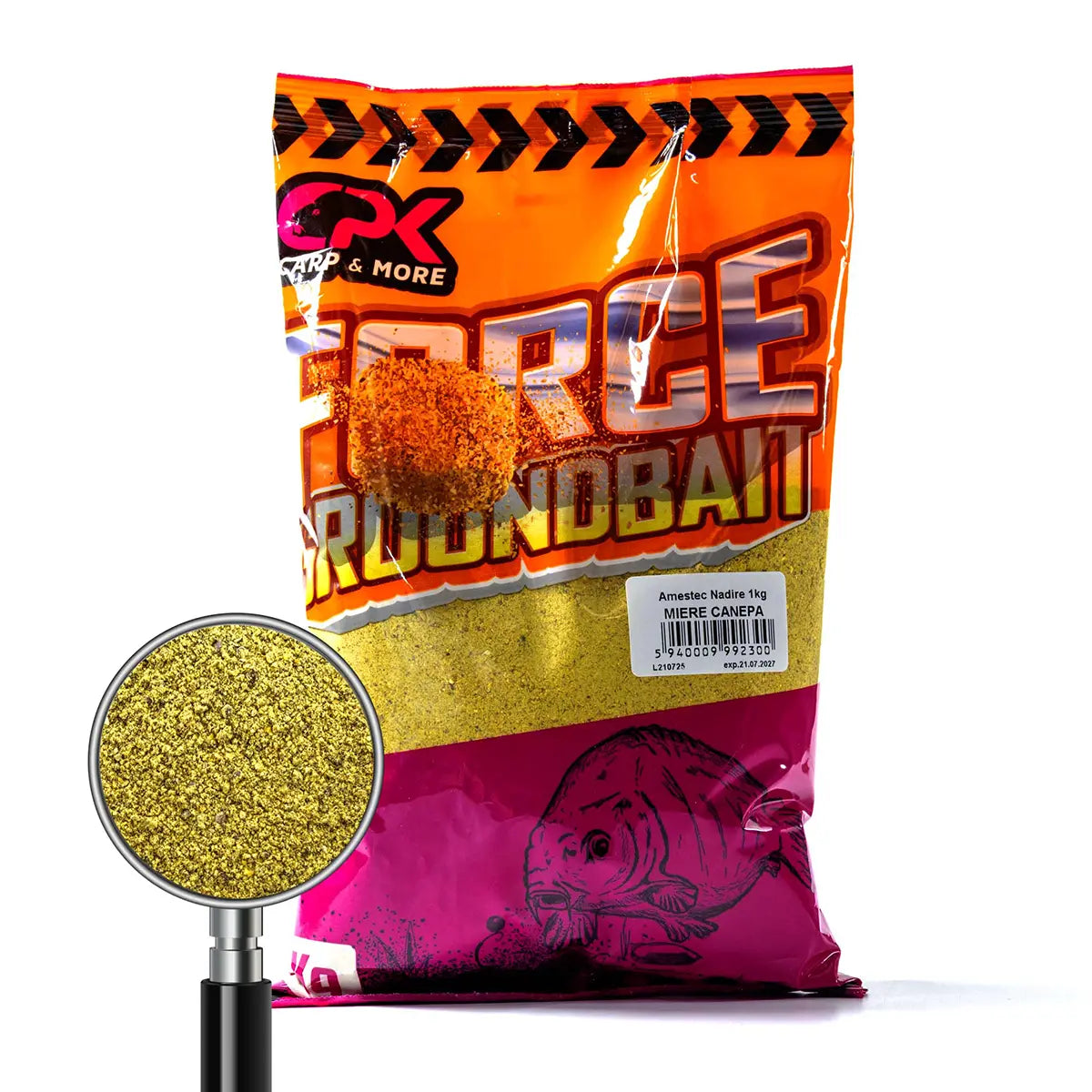 CPK FORCE GROUNDBAIT MIERE & CANEPA 1kg