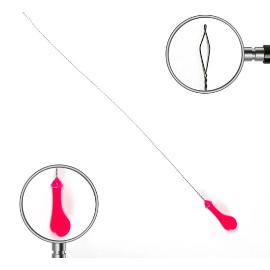 Croseta Cpk Extra Long Easy Splice Needle, Pink, 1buc/pac