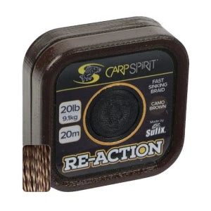 Fir Textil Carp Spirit Reaction Braid Camo Brown 20m 25lbs 11.30kg