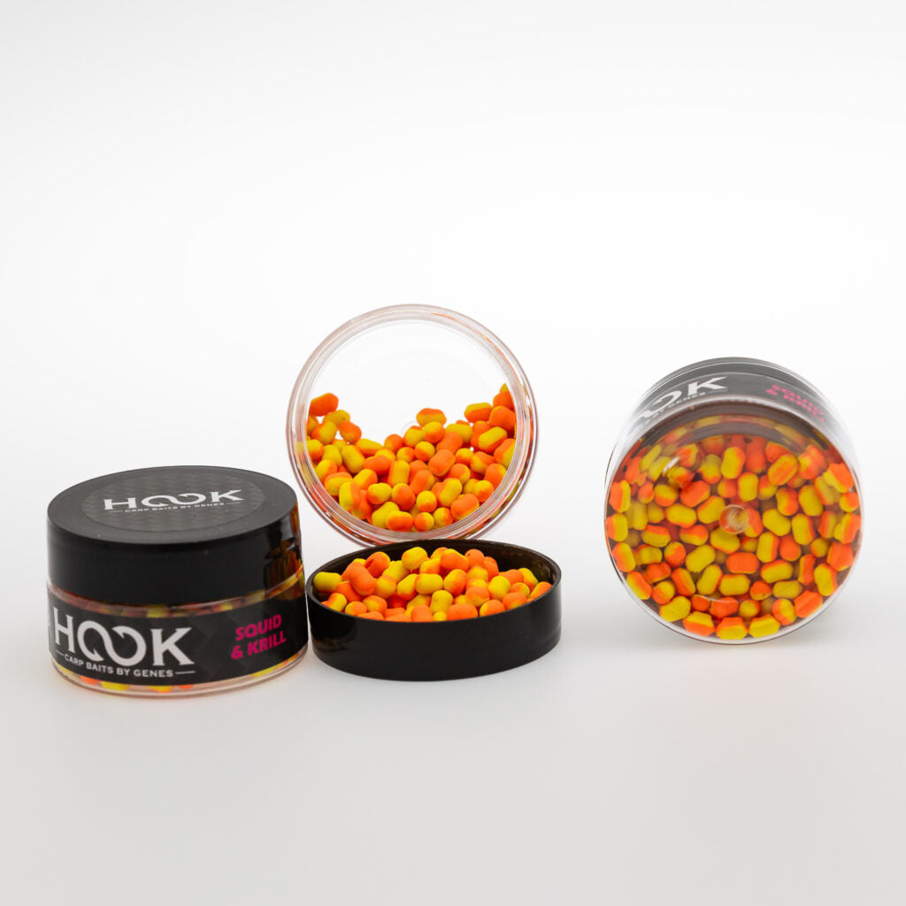 HOOK DUMBELL WAFTERS 4mm (30ml) – SQUID & KRILL