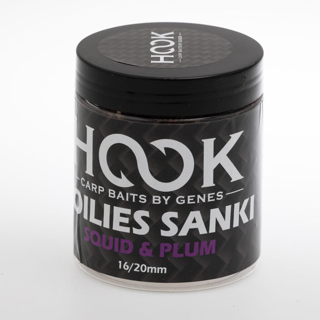 BOILIES DE CARLIG GLAZURAT – SANKY 250ML SQUID & PLUM