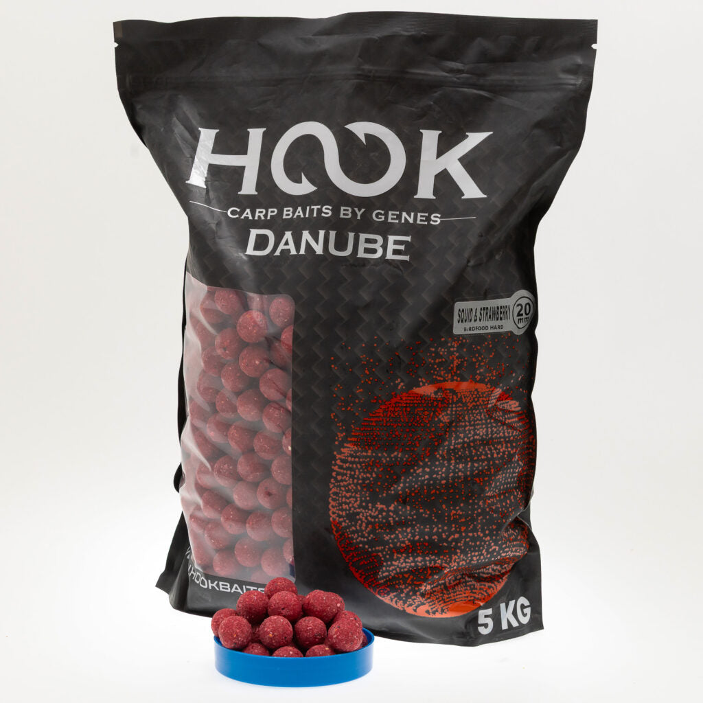 HOOK Boilies Semisolubil Birdfood Squid & Capsuna 20mm (Sac 5Kg)