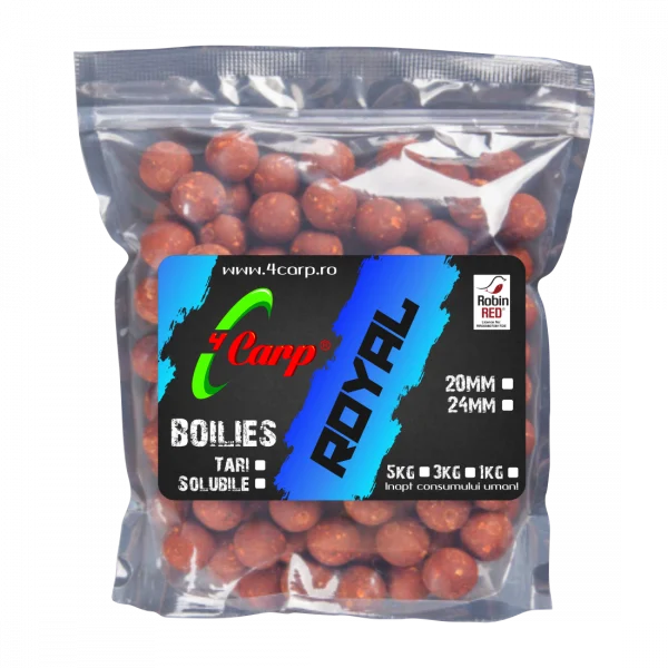 Boilies Fiert 4Carp Royal, Monster Crab, 1kg 20mm
