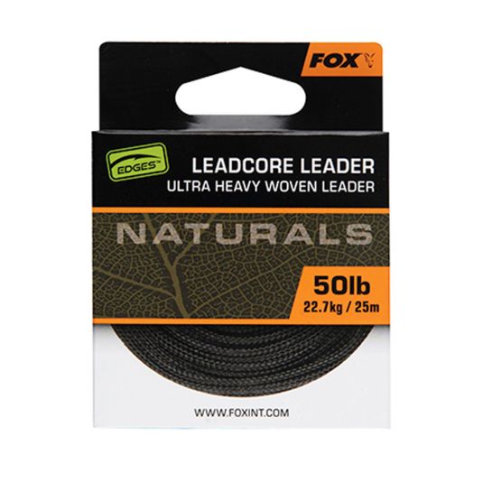 Fir leadcore Fox Edges Naturals Leadcore 50lb/22.7kg/25m