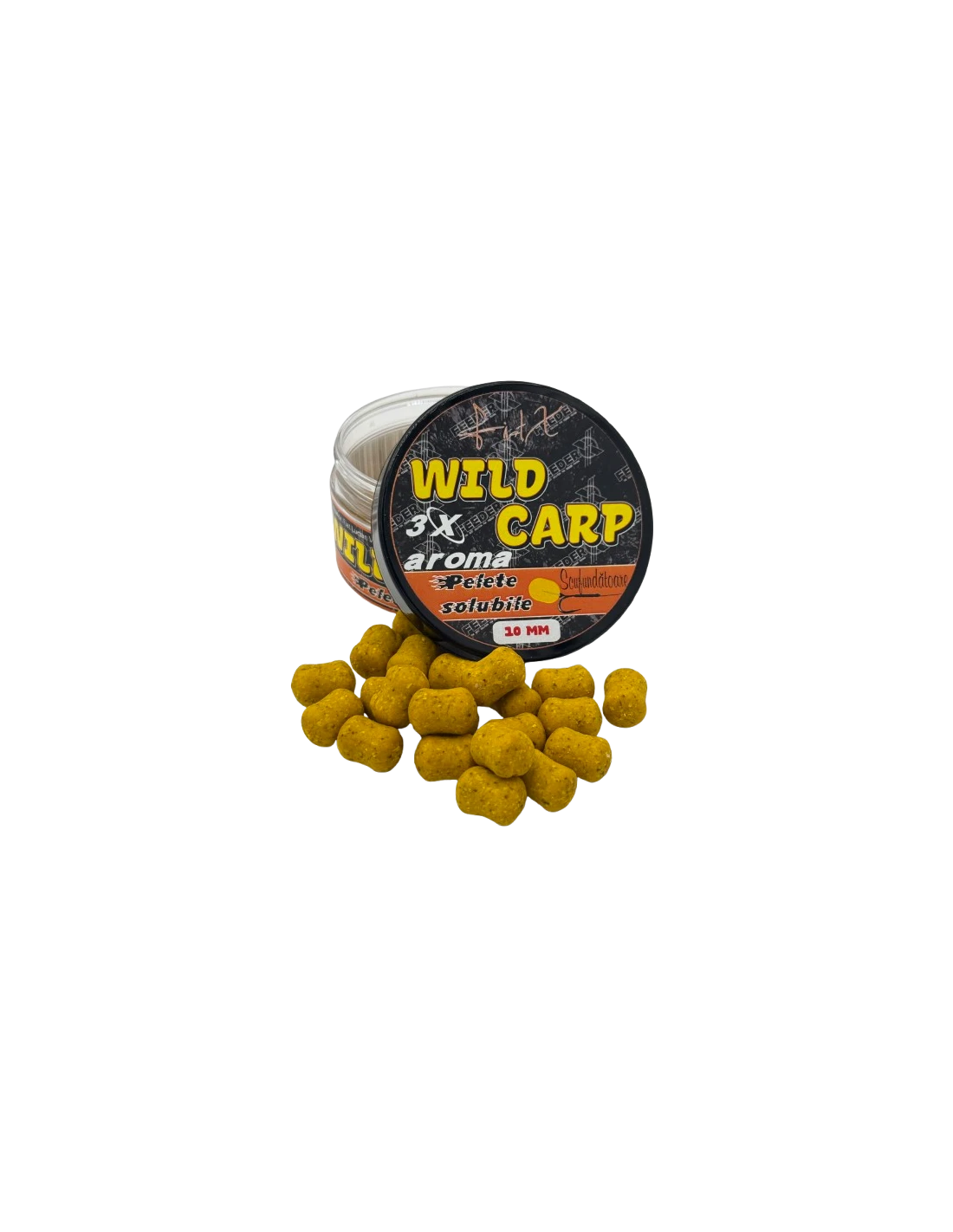 FeederX - Pelete Solubile Wild Carp 3 Natural Mix Aroma 10mm 70gr