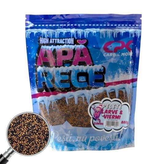 Pelete CPK Apa Rece Larve-Viermi 2mm, 800g