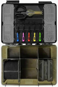 Cutie Completa Accesorii/Unelte Korum Tackle Blox Fully Loaded, 19.6x25x9.1cm