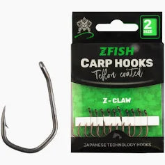 Carlige ZFish Z-Claw Teflon Hooks Nr.6