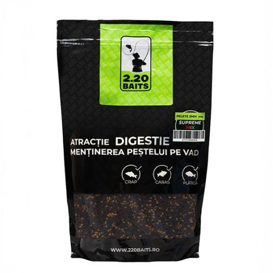 Pelete 2.20 Baits Pellets Supreme Mix 2mm 800g