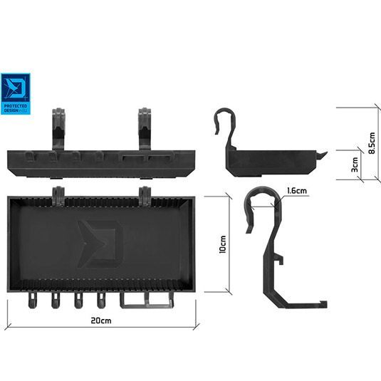 Tava rod pod Delphin ShelfPOD BlackWay