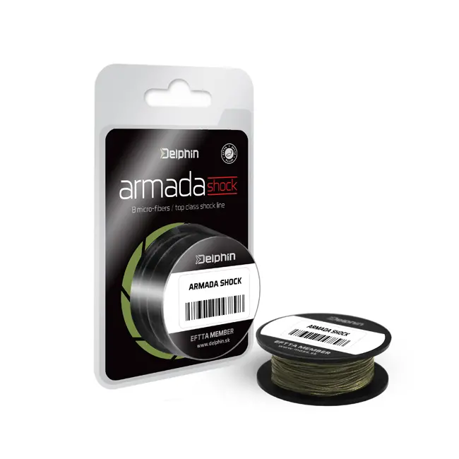 Fir Textil Inaintas Delphin Armada Shock Green, 20m, 0.18mm 40lbs