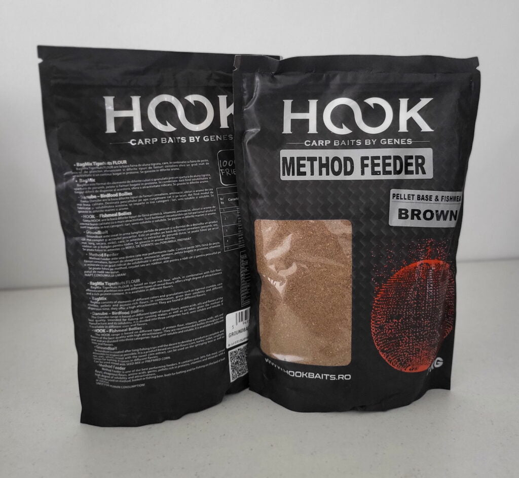 HOOK GROUNDBAIT FM 1KG BROWN (KRILL)