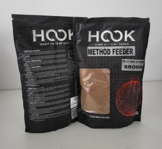 HOOK GROUNDBAIT FM 1KG BROWN (KRILL)