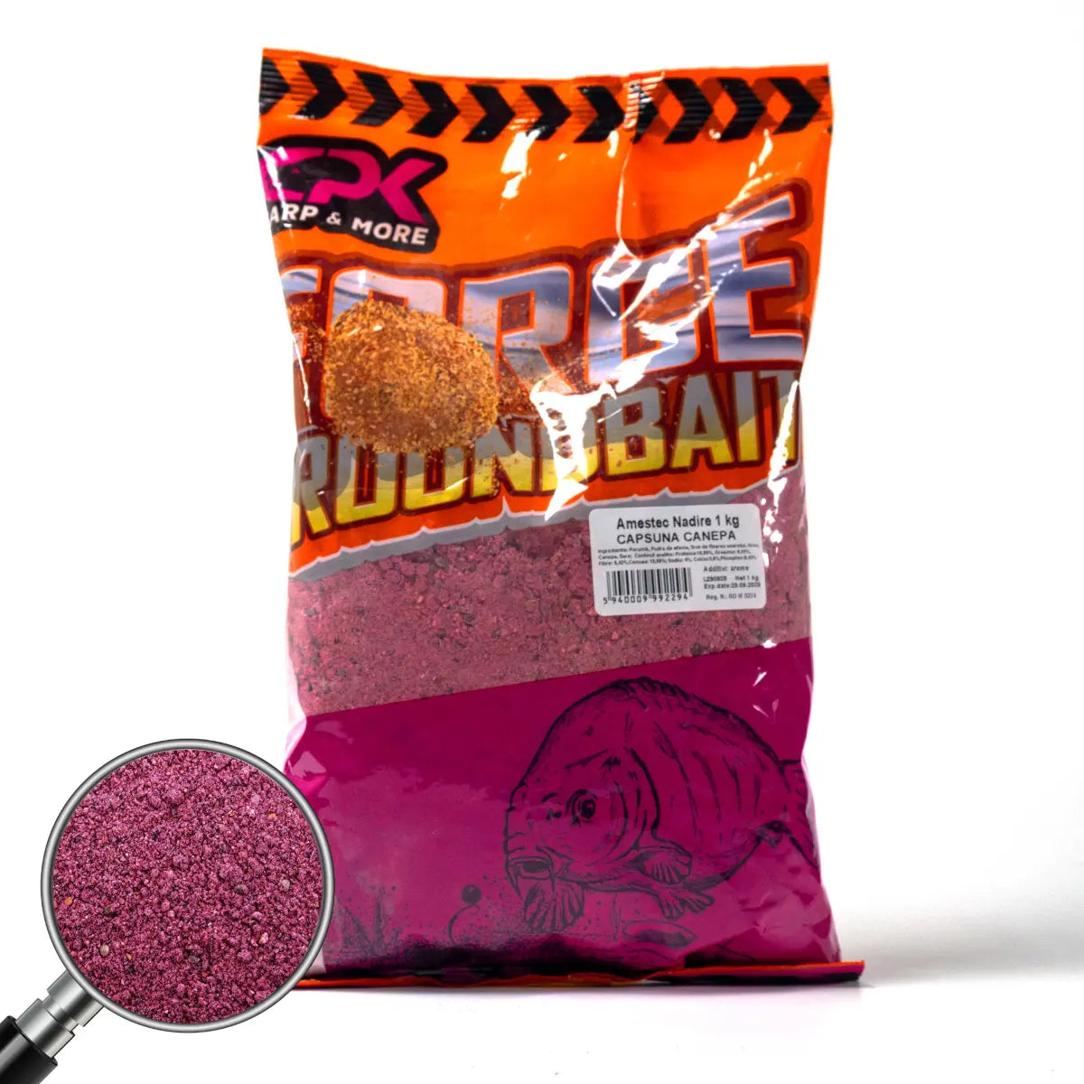 FORCE GROUNDBAIT CAPSUNA & CANEPA 1kg