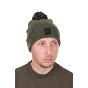 Caciula Fox Collection Bobble - Green & Black, Marime Universala
