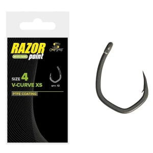 Carlige Carp Spirit Razor Point V-curve Xs Nr.6