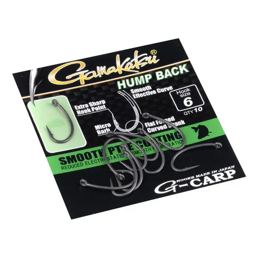 Carlige Gamakatsu G-carp Hump Back 10buc/pl Nr 8