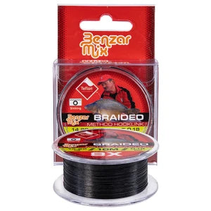 Fir Textil Benzar Braided Method Hooklink 10m, 0.10mm, 6.14kg