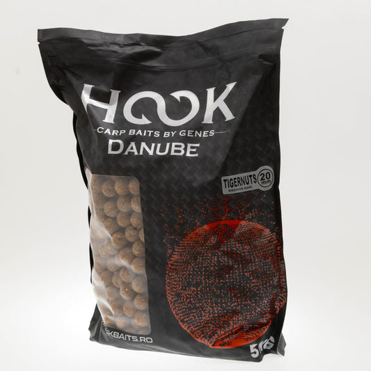 HOOK Boilies Semisolubil Birdfood Tigernuts 20mm (Sac 5Kg)