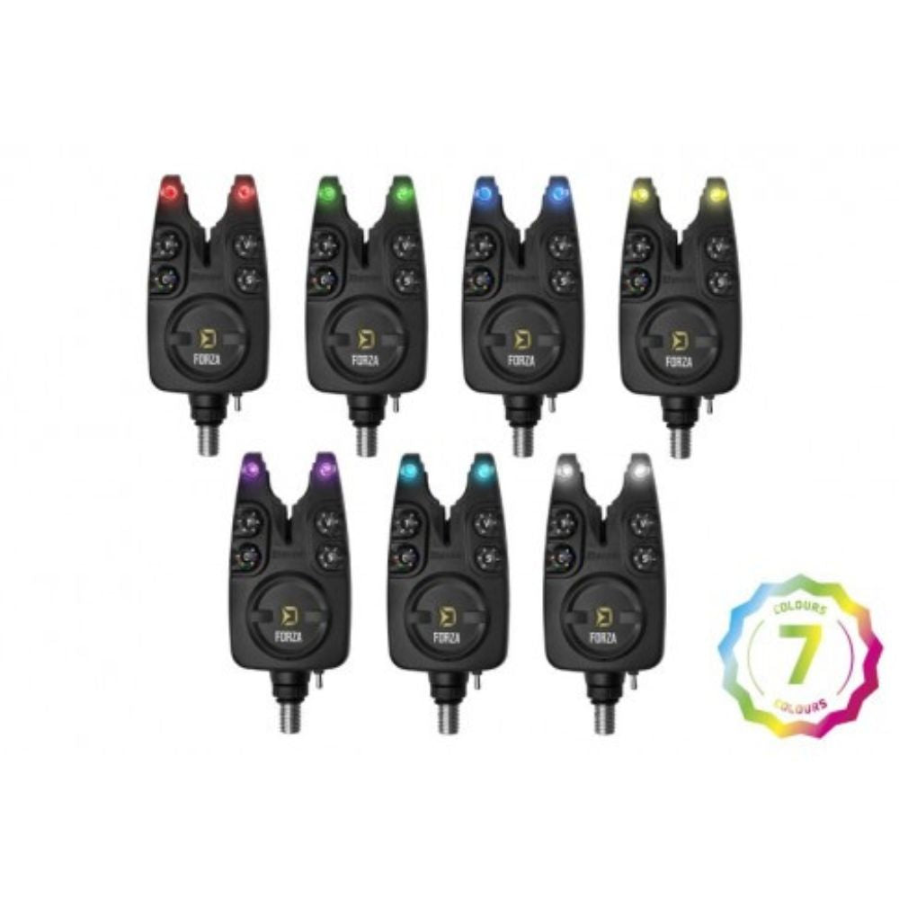 Set Avertizori-Senzori Pescuit Delphin Forza + Statie , 3+1