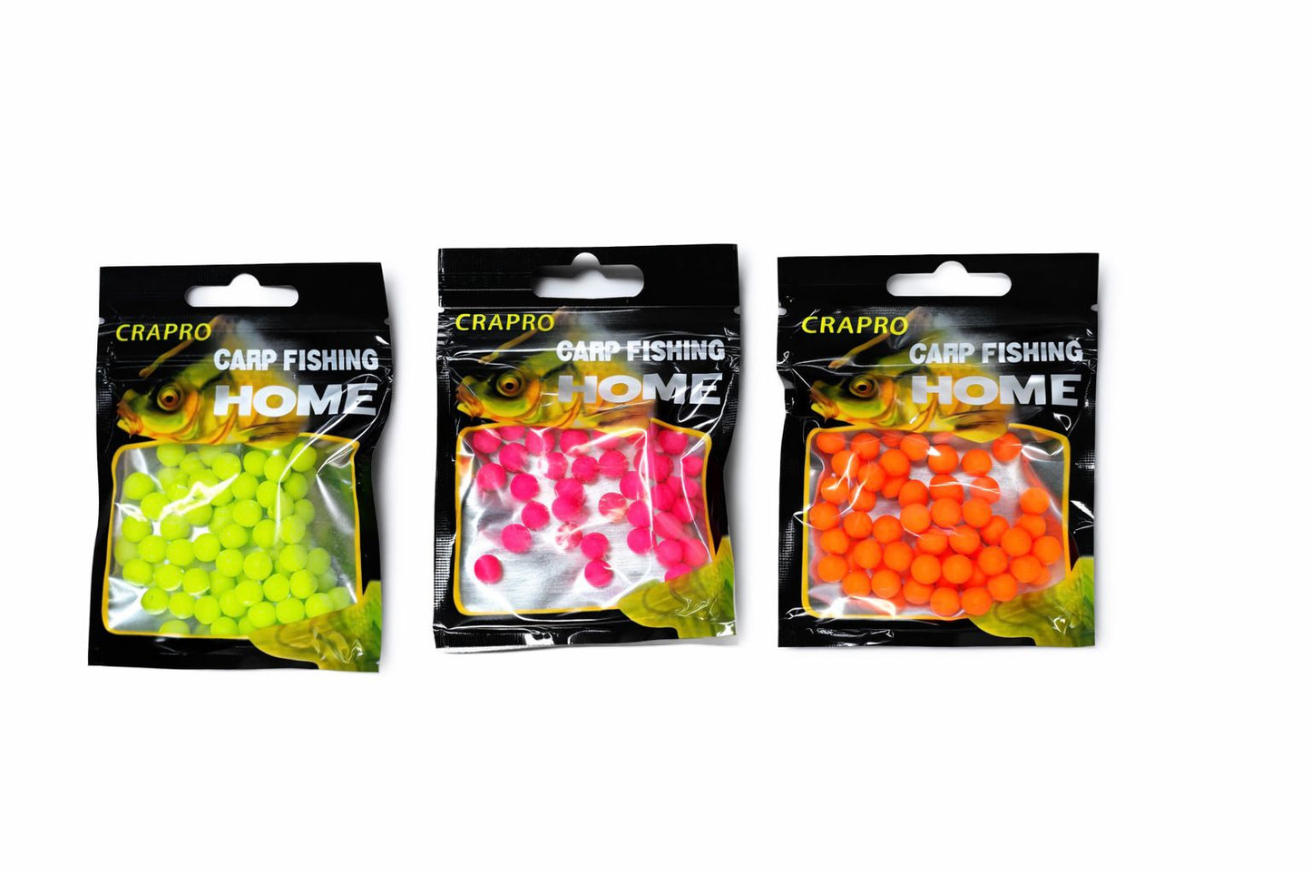 Bile Pop Up CrapRo din silicon 6mm galbene