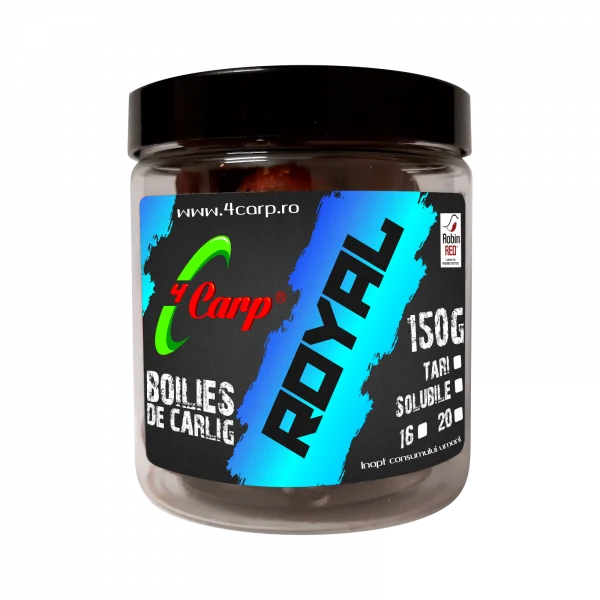 Boilies Fiert de Carlig 4Carp Royal, Monster Crab,20mm  150g