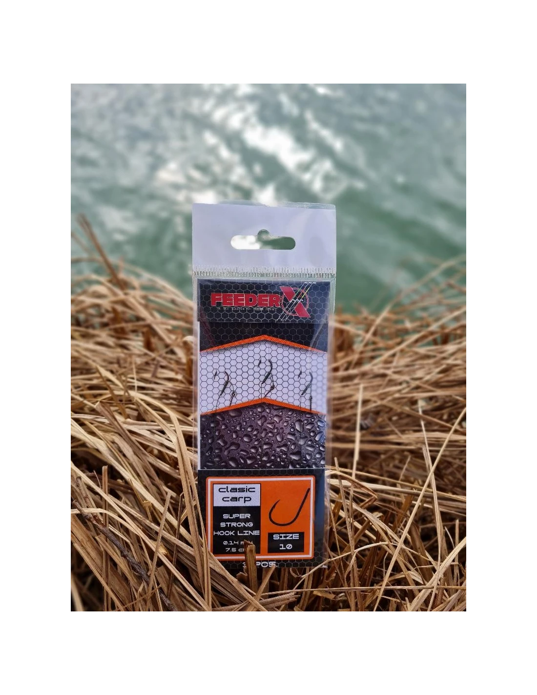 FeederX - Carlige legate FeederX Clasic Carp Bait Sting  Nr.12