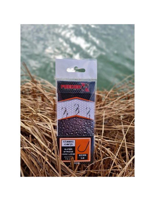 FeederX - Carlige legate FeederX Clasic Carp Bait Sting Nr.14