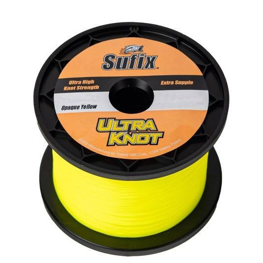 Fir monofilament Sufix Ultra Knot Opaque Yellow 0.28mm/6.3kg/1570m