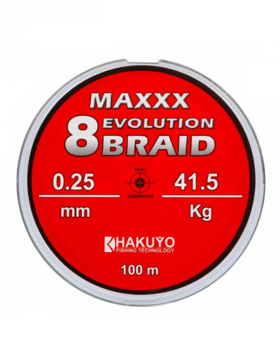 FIR TEXTIL HAKUYO MAXXX EVOLUTION  8x  0.16mm  100M