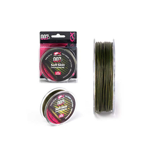 Fir Textil Cpk Soft Skin Hooklink 25 Lb Green 10m