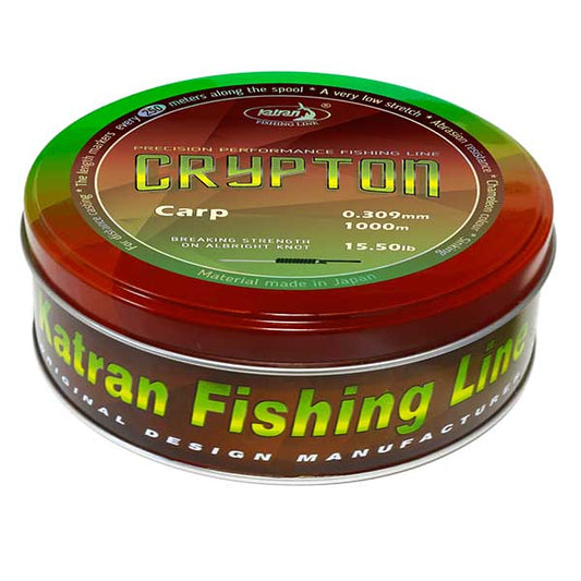 Fir monofilament Katran Crypton Carp 0.371mm/9.66kg/1000m