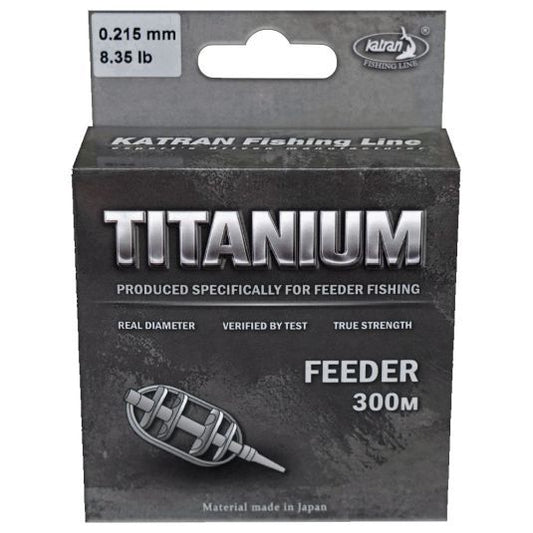 Fir monofilament Katran Titanium Feeder 0.26mm/5.44kg/300m