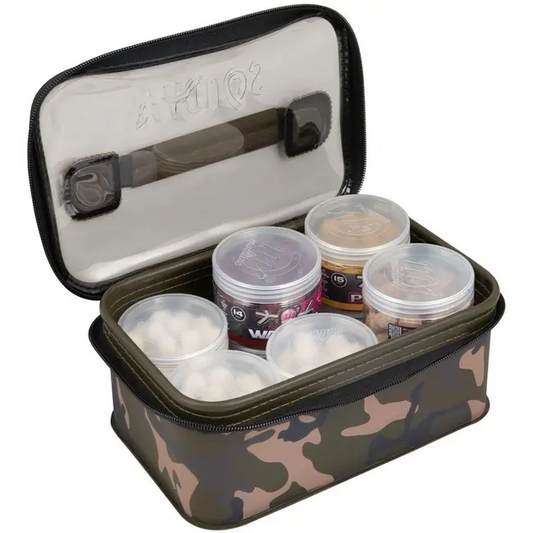 Geanta Impermeabila pentru Accesorii Fox Aquos Camo EVA Bait Storage