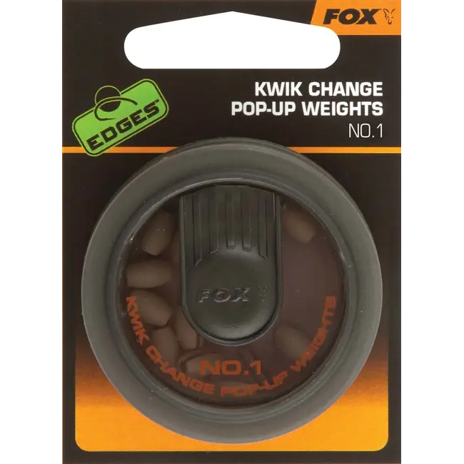 Plumbi Fox Kwik Change Pop-Up Weights, No.4, 10buc/blister