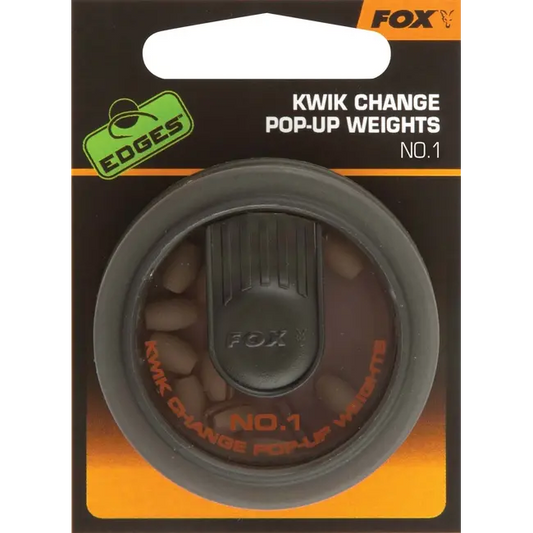 Plumbi Fox Kwik Change Pop-Up Weights, No.4, 10buc/blister