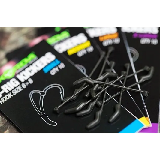 Rig Aligner Korda D-Rig Kickers, Green,Marimea M 10buc/plic