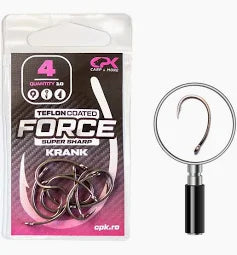 Carlige CPK Force Teflon Coated Krank, 10buc/plic NR.6