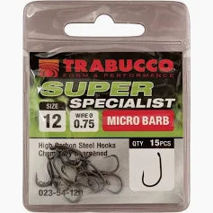 Carlige Trabucco Super Specialist, 15 buc/plic nr.12