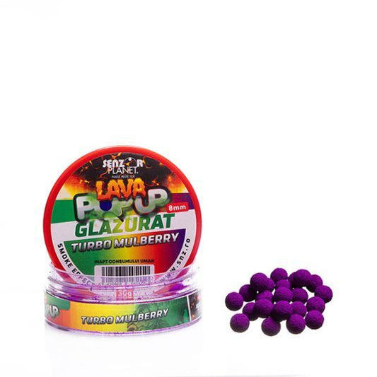 Senzor Lava Pop-up Glazed Turbo Mulberry 8mm, 30g