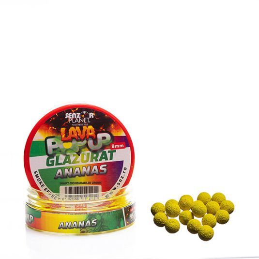 Senzor Lava Pop-up Glazed Ananas 8mm, 30g