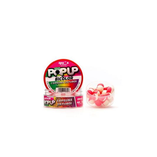 Pop-up Bicolor, Usturoi Capsuna, 12mm