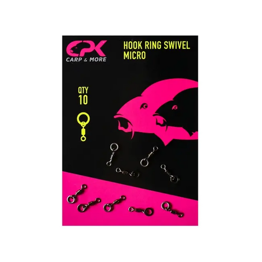 Micro-Vartej cu Anou CPK Hook Ring Swivel Micro, 10buc/plic