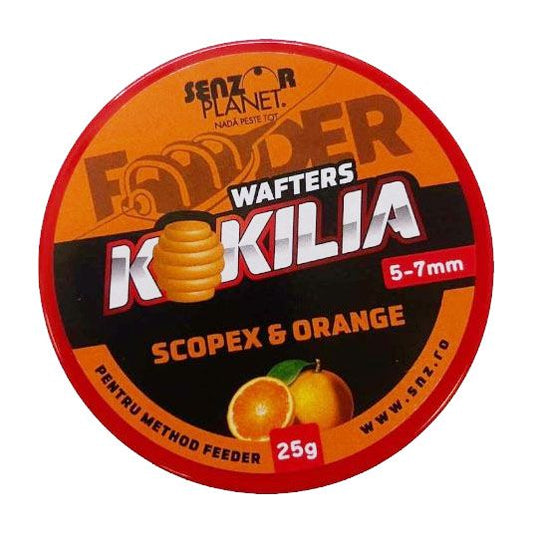 Wafters Senzor Kokilia Scopex Orange, 5-7mm, 25g